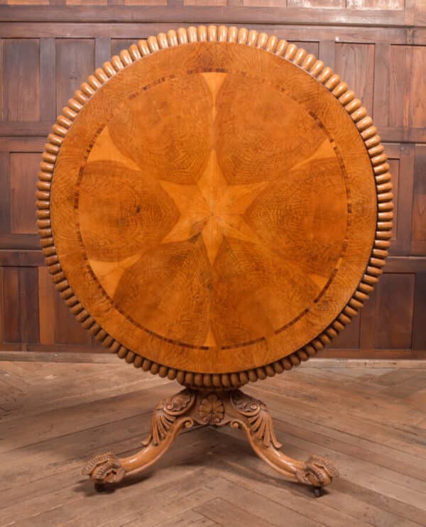 Exhibition Quality Oak Snap Top Table SAI2347 - Image 6