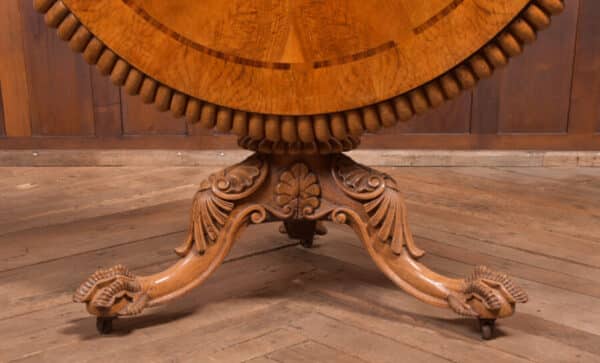 Exhibition Quality Oak Snap Top Table SAI2347 - Image 5