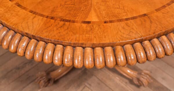 Exhibition Quality Oak Snap Top Table SAI2347 Antique Tables 13