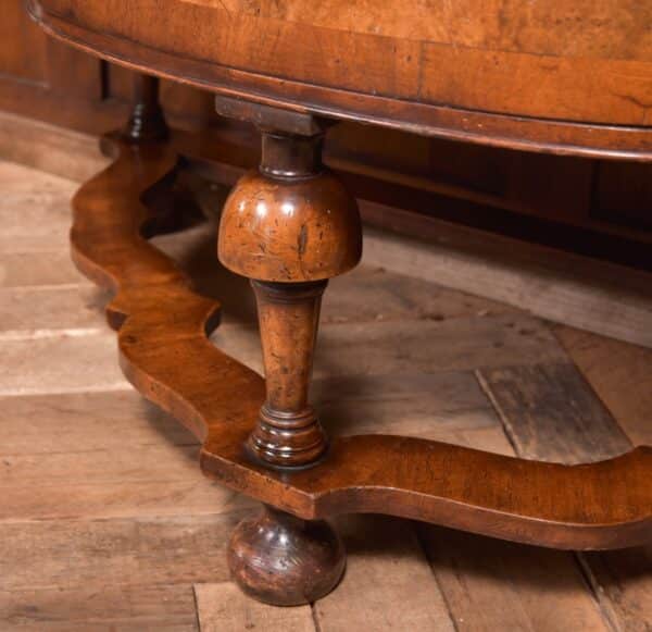 Walnut Demi Lune Cabinet SAI2342 - Image 4