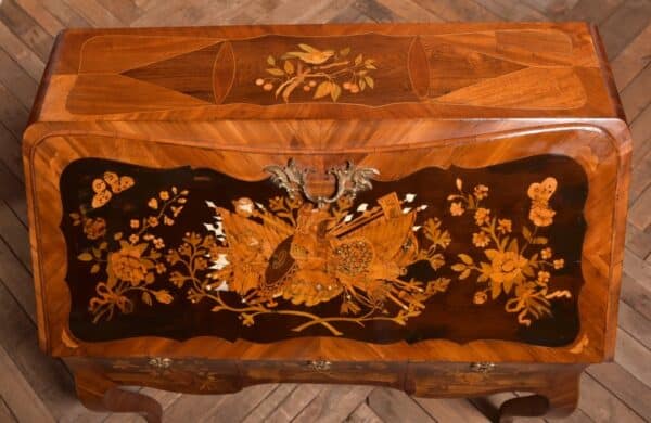 Continental Marquetry Writing Desk SAI2350 Antique Desks 4