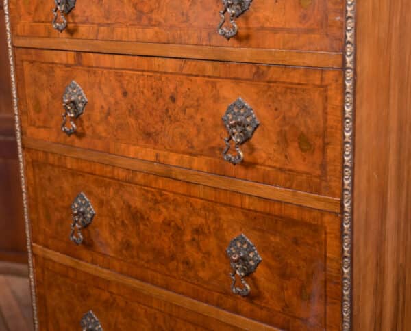 Walnut Chest Of Drawers SAI2364 - Image 8