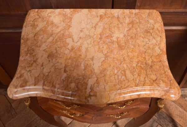 Pair Of Marble Top Bedside Cabinets SAI2351 - Image 9
