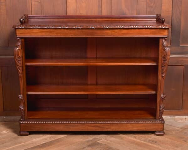 Victorian Open Bookcase SAI2352 Antique Bookcases 18