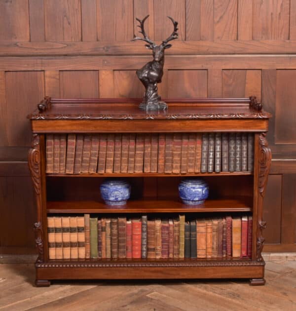 Victorian Open Bookcase SAI2352 Antique Bookcases 3