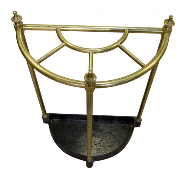 A brass demi-lune umbrella Miscellaneous 5