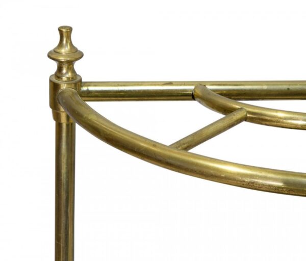 A brass demi-lune umbrella - Image 2