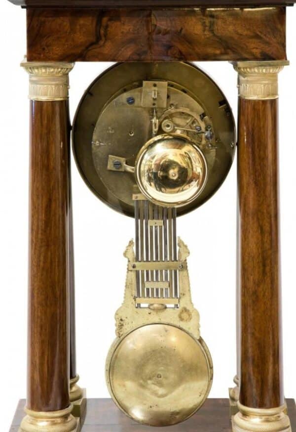 A Fine French Portico Clock Antique Clocks 8