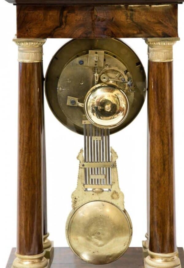 A Fine French Portico Clock - Image 6