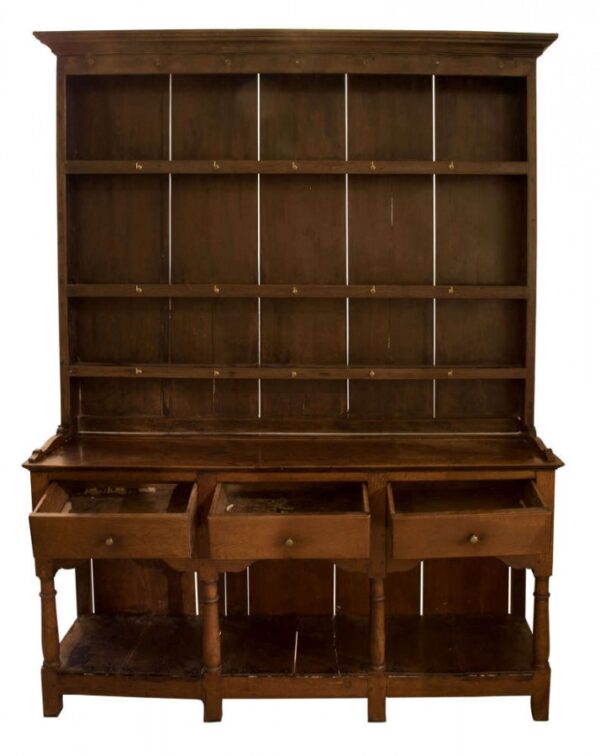 A George III oak pot board dresser Antique Dressers 5