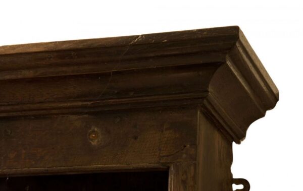 A George III oak pot board dresser - Image 7