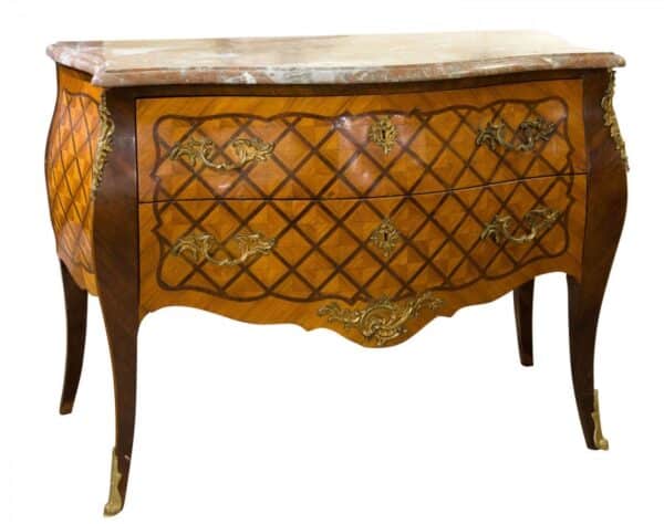 A Louis XV style French commode