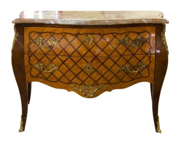 A Louis XV style French commode Antique Furniture 11