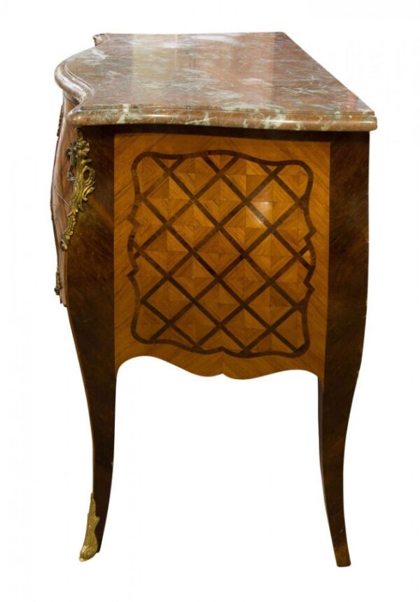 A Louis XV style French commode - Image 8