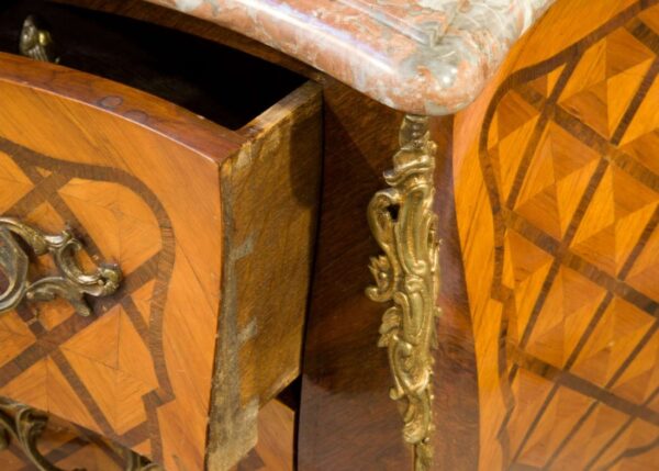 A Louis XV style French commode - Image 6