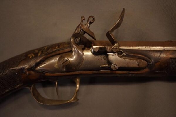 An 18thC French Flintlock Fowling Piece Antique Guns 8