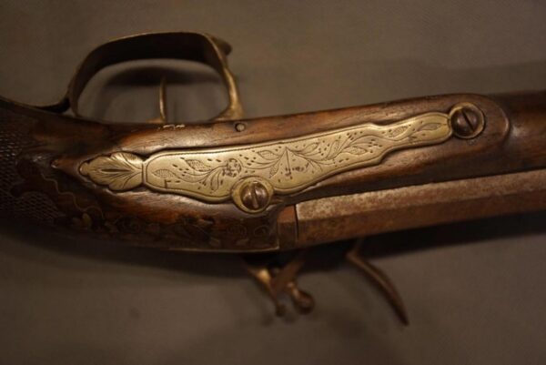 An 18thC French Flintlock Fowling Piece Antique Guns 6