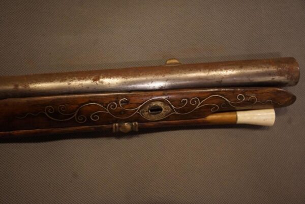 An 18thC French Flintlock Fowling Piece Antique Guns 4