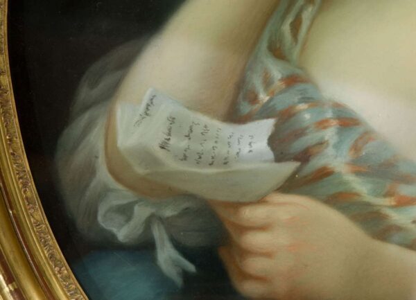 An oval portrait of a young lady - Image 7
