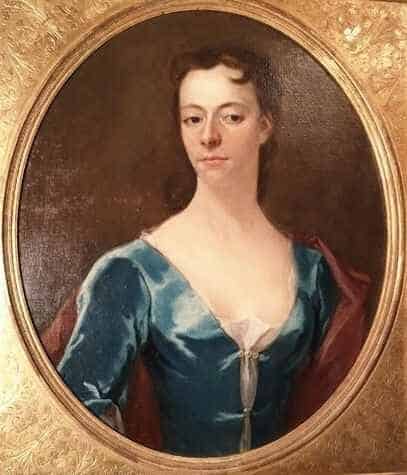 17thc Portrait Lady Circle Of Godfrey Kneller English School Oil Painting Antique Antique Art 6