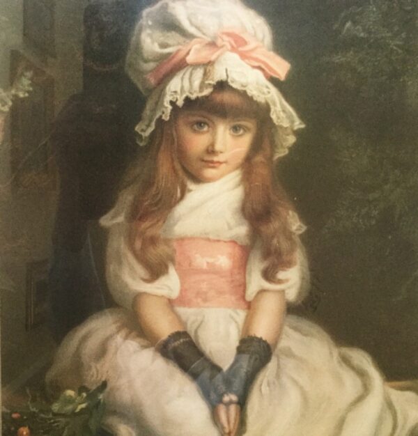 Pears Print Of Young Girl After Original Painting - Image 4