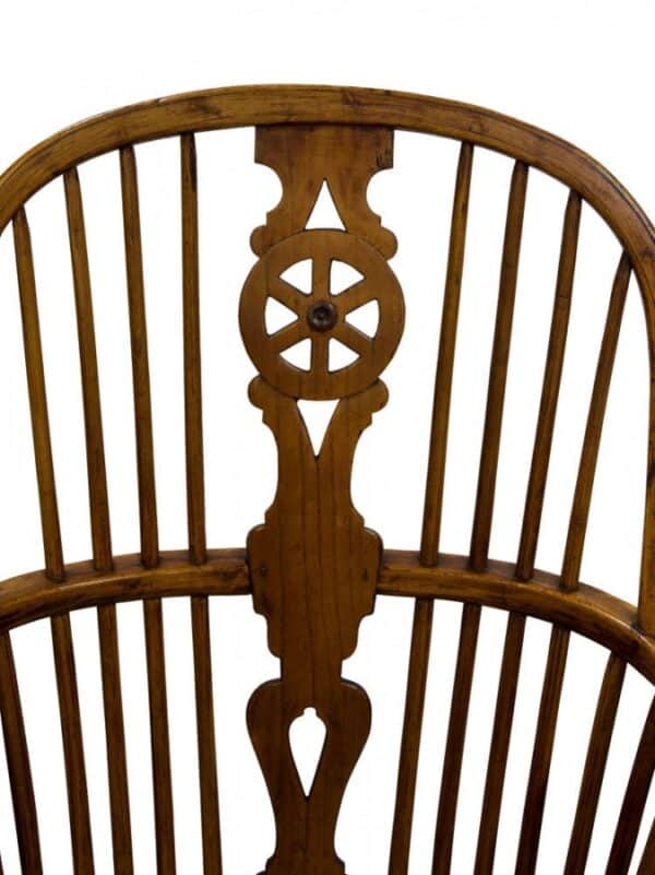 Early 19th Century elm and beech Windsor chair - Image 5