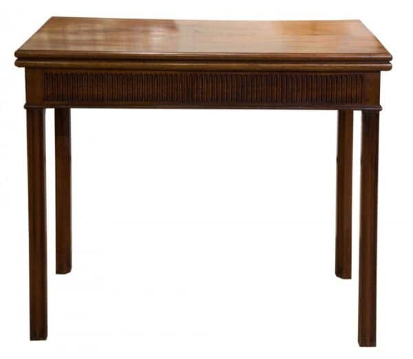 Early George III mahogany card table - Image 2