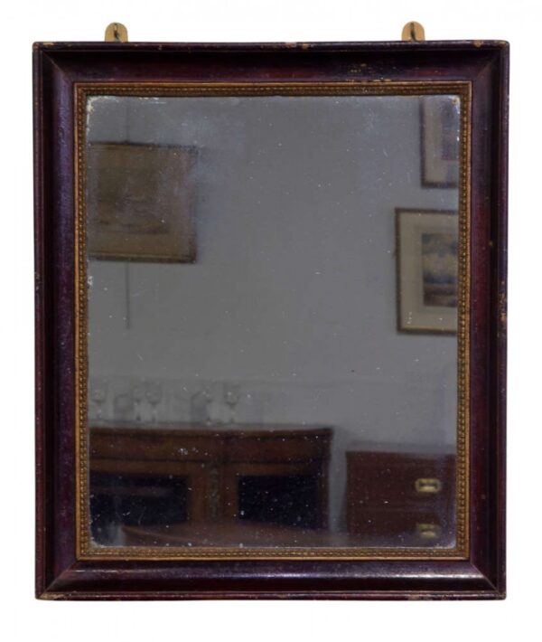 Early mid 19thC French rectangular mirror - Image 2