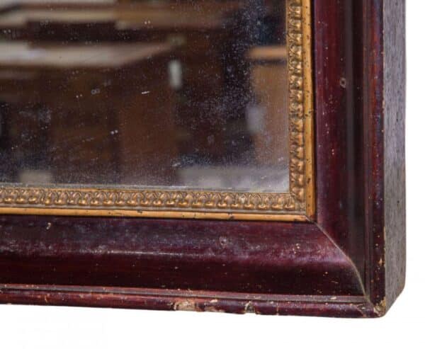 Early mid 19thC French rectangular mirror Antique Mirrors 6