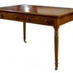 Early Victorian mahogany writing table Antique Desks