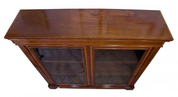 Edwardian Mahogany Bookcase - Image 3