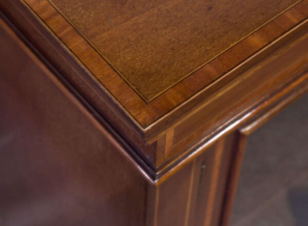 Edwardian Mahogany Bookcase - Image 2