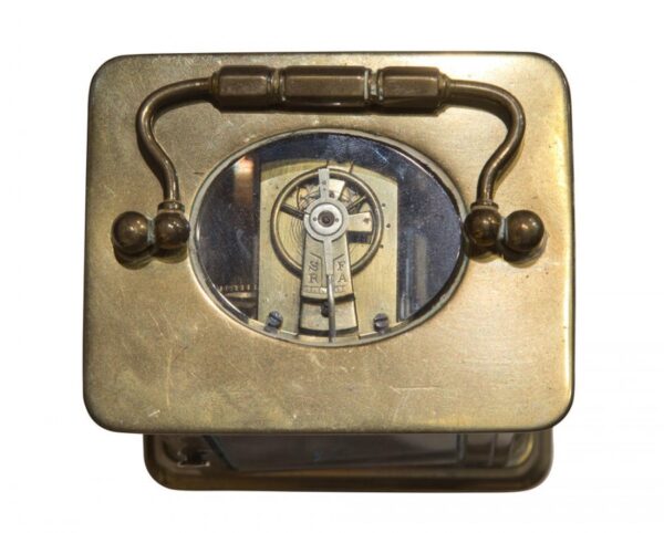 Enamel Dial French 8 Day Carriage Clock - Image 6