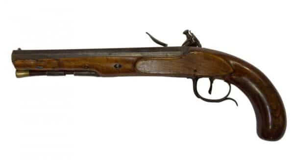 Flintlock Duelling Pistol c1815 Antique Guns 7