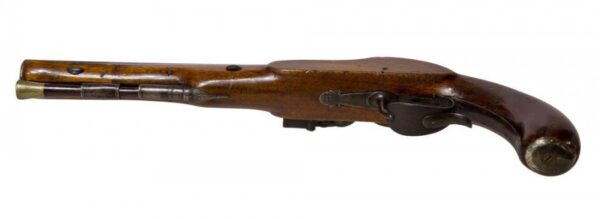 Flintlock Duelling Pistol c1815 Antique Guns 5