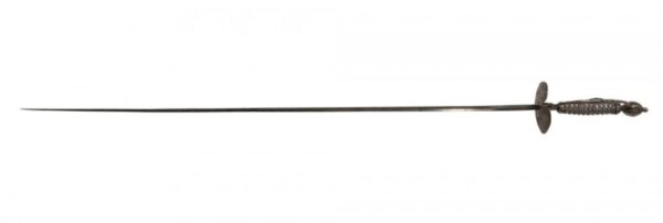 French silver hilted small sword c1780 - Image 9