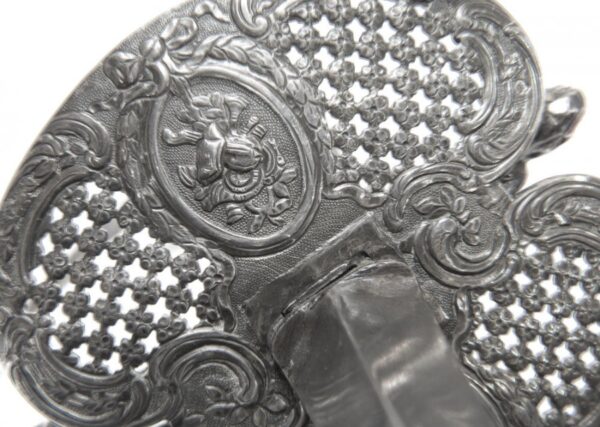 French silver hilted small sword c1780 - Image 6