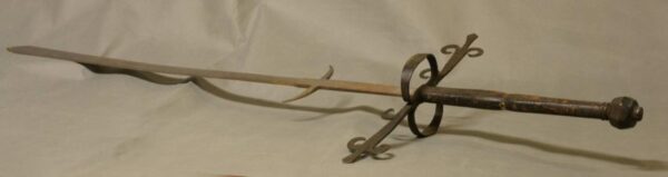 German 17th Century Style Bearing Sword Antique Swords 3
