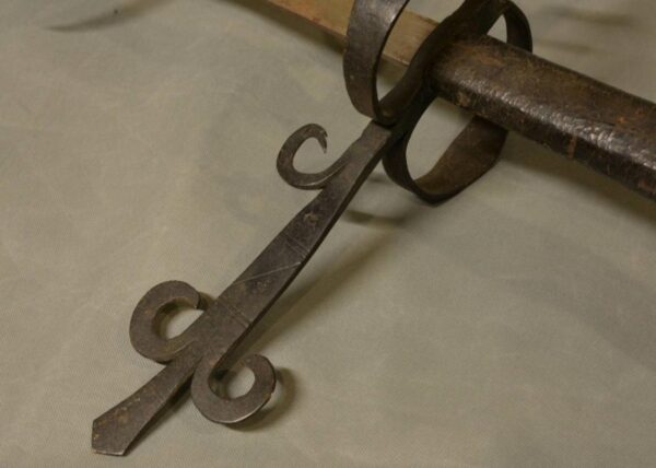 German 17th Century Style Bearing Sword Antique Swords 5