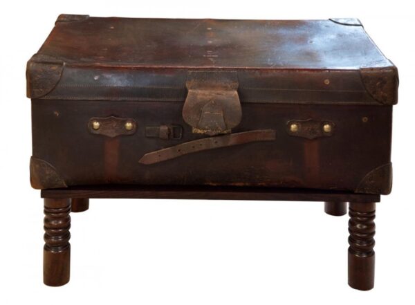 Leather suitcase on later stand Miscellaneous 5