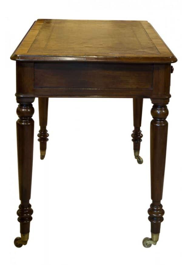 Mid 19th Century 2 drawer mahogany writing table - Image 7