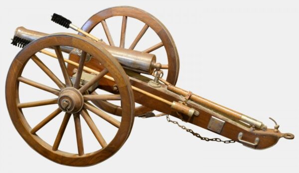 Scale Model of 19th Century Field Gun Antique Guns 3