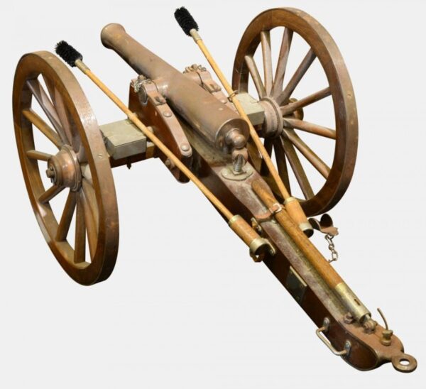 Scale Model of 19th Century Field Gun Antique Guns 7