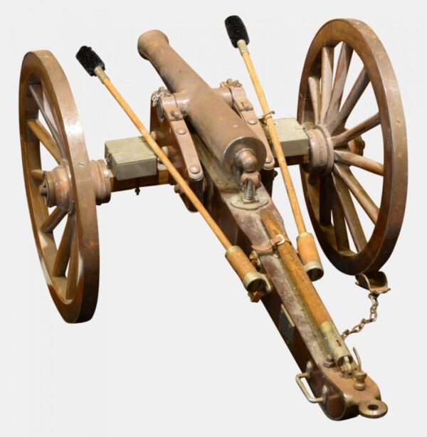 Scale Model of 19th Century Field Gun Antique Guns 4