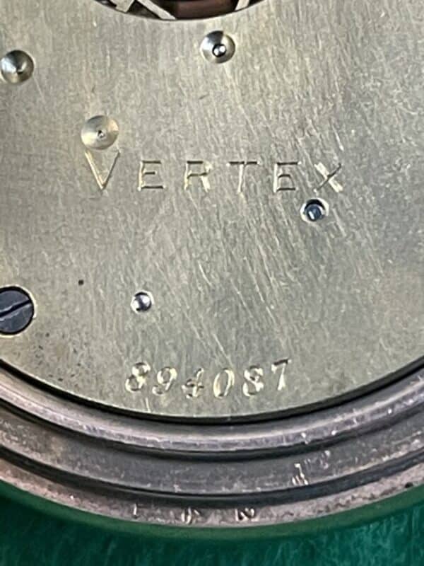 Star Pocket Watch with Vertex works Gold Plated - Image 9