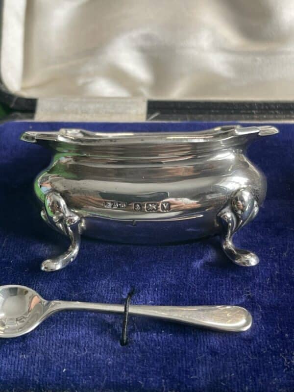 Pair of Silver Salts, 1920 from E.S Barnsley, Birmingham - Image 4