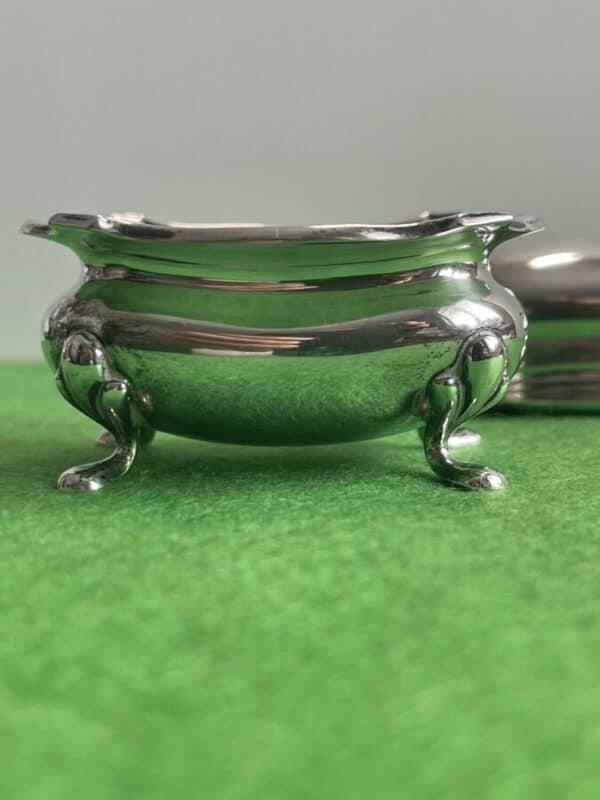 Pair of Silver Salts, 1920 from E.S Barnsley, Birmingham - Image 8