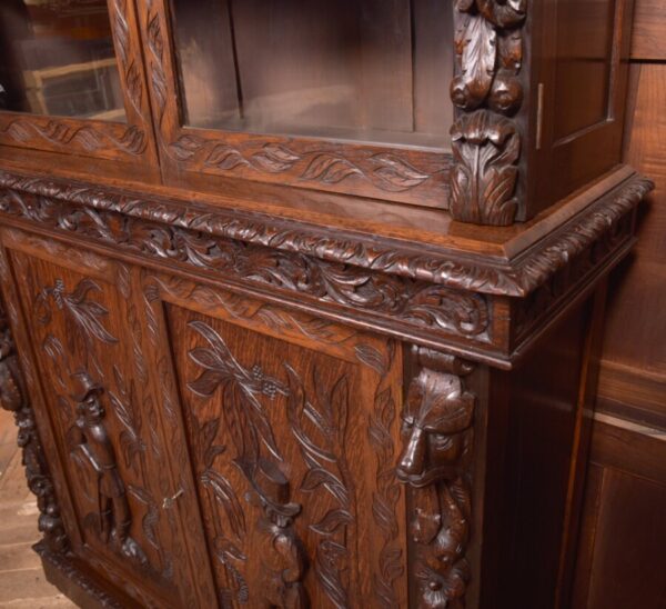 Oak Continental Bookcase SAI2371 - Image 3