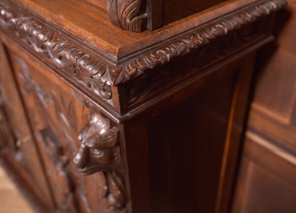 Oak Continental Bookcase SAI2371 - Image 28