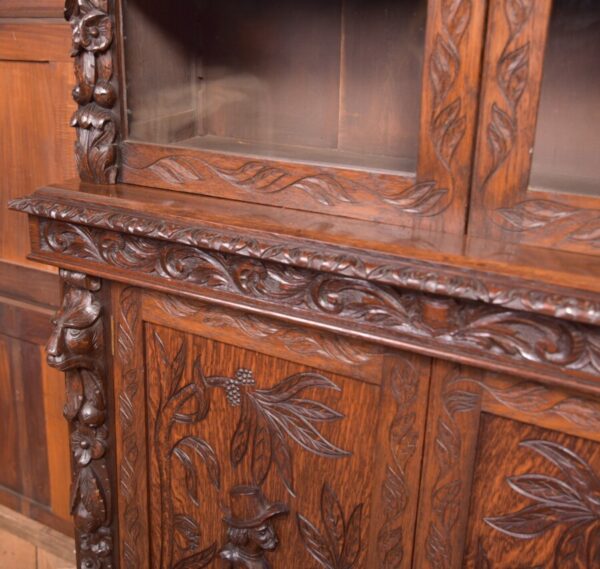 Oak Continental Bookcase SAI2371 - Image 11